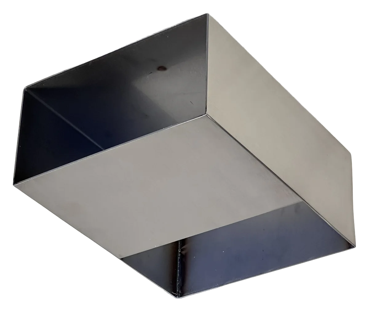 Nakładka na przelew awaryjny INOX szczotkowana - miniatura